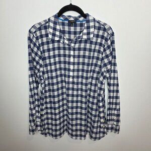 Talbots Blouse Womens Large Petite